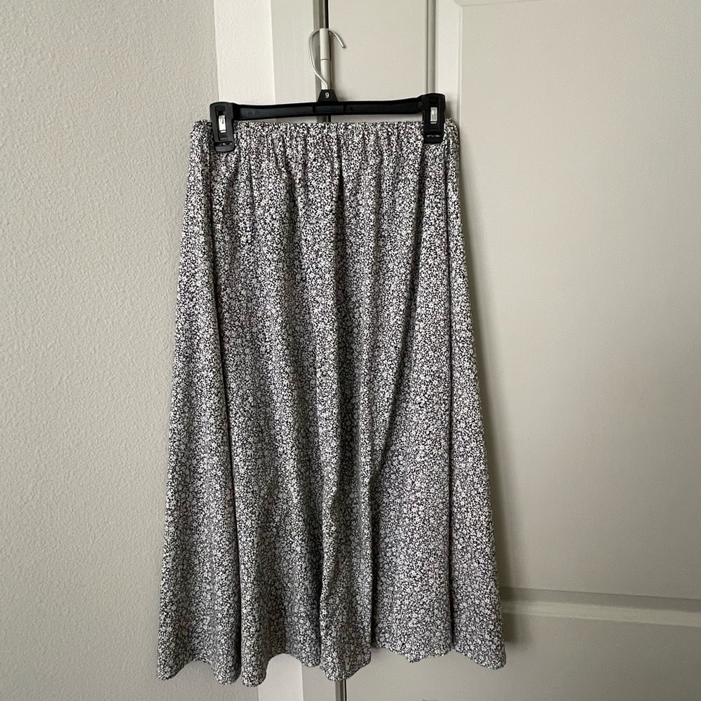 Floral Midi Skirt